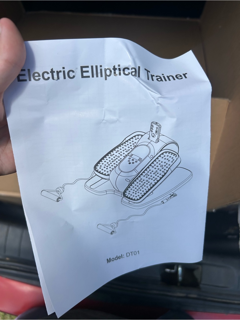 Under Desk Elliptical Machine - Picture 4 of 6